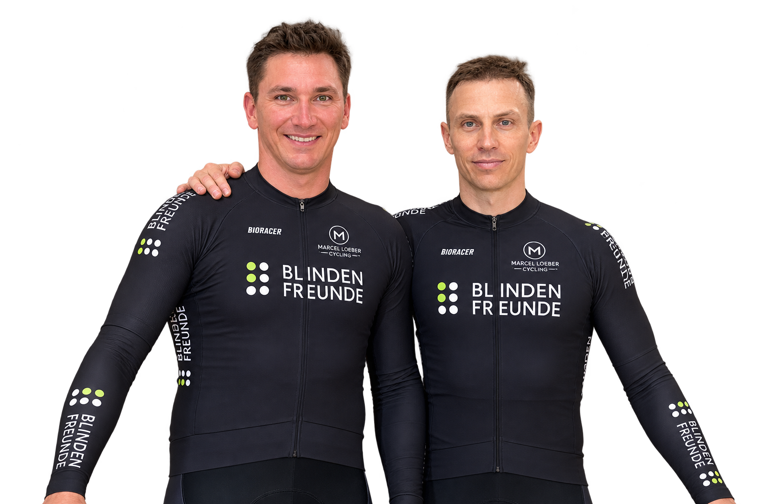 Lucas Liß und Thomas Ulbricht im Teamtrikot